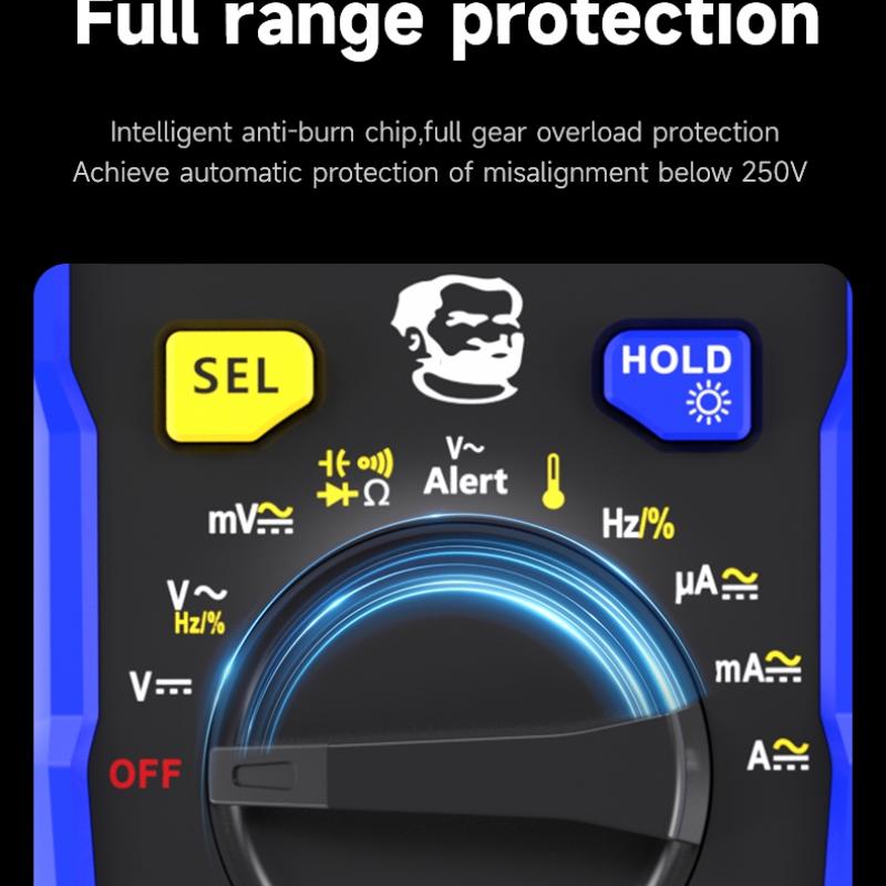 Mini Temperature Detection Multimeter