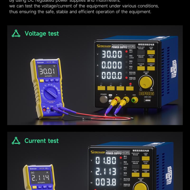 Intelligent DC regulated power supply