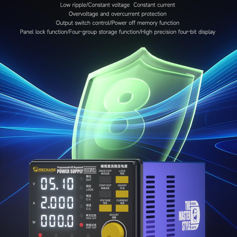 Intelligent DC regulated power supply